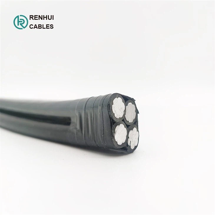 Duplex Triplex Conductor Aluminum Conductor XLPE Insulated ABC Cable